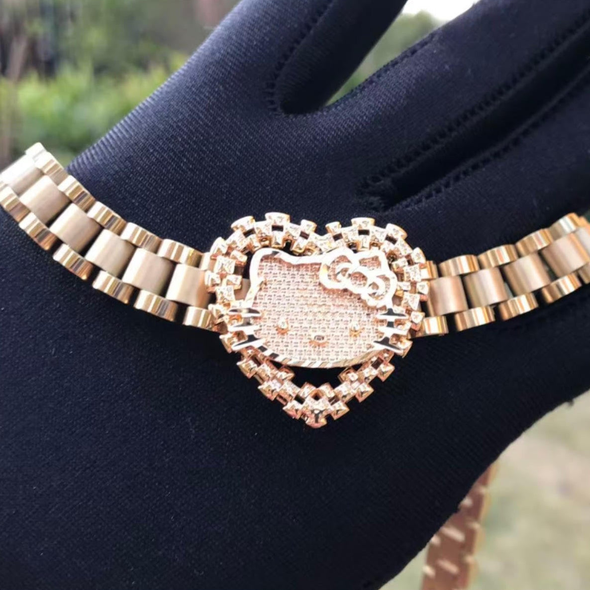 Hello Kitty Rolex Necklace