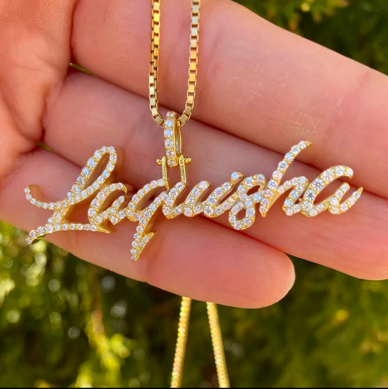 Dainty Custom Name Necklace