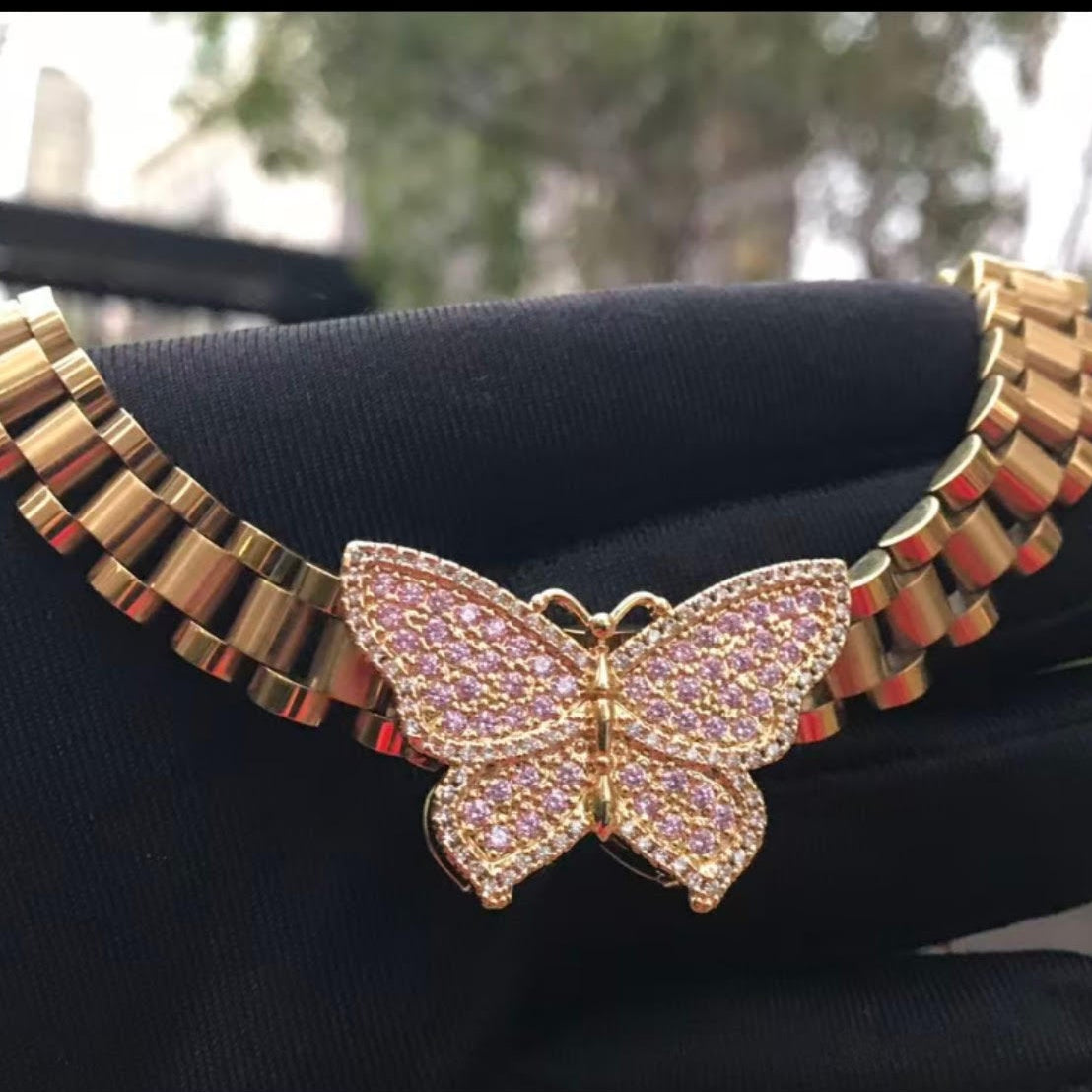 Rolex Butterfly Pendant