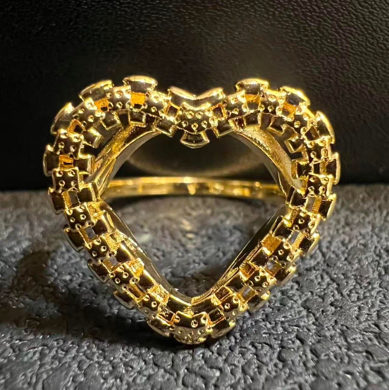 Rolex Heart Shaped Ring